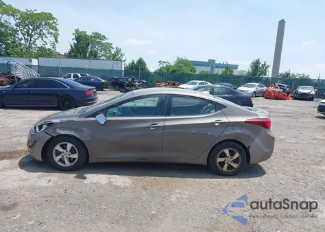 2015 Hyundai Elantra Se из США, поврежденный, VIN 5NPDH4AE0FH564657